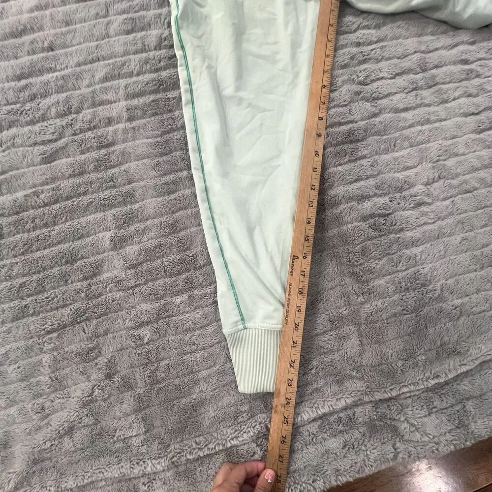 Nike Girls Mint Green Joggers Sweatpants  Medium Drawstring Athleisure